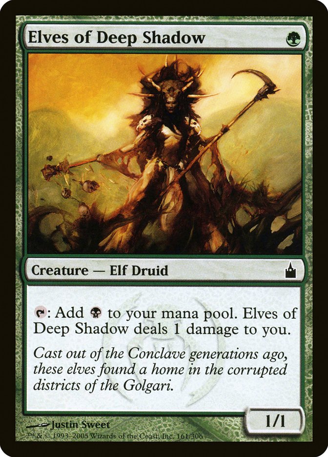 Elves of Deep Shadow - Foil
